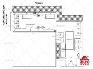 Laundry engineering layout and facilities map 12