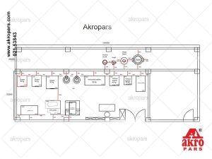 Laundry engineering layout and facilities map 9