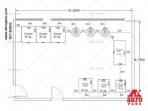 Laundry engineering layout and facilities map 11